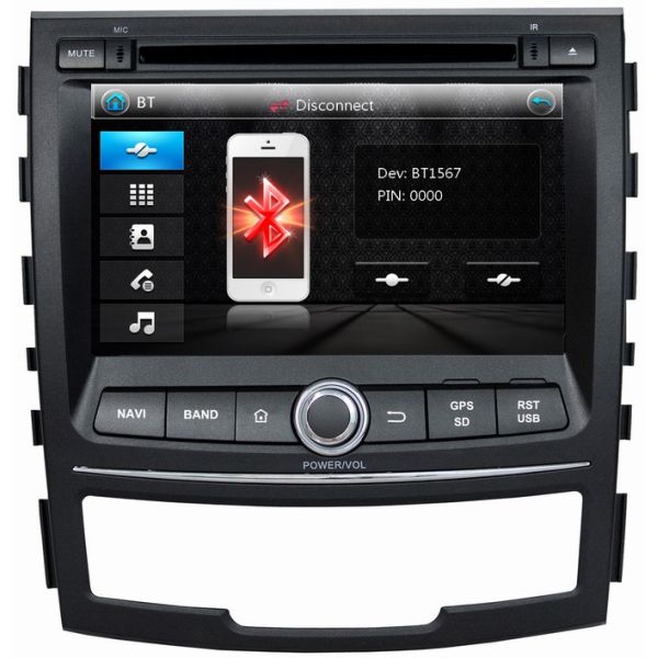 Ouchuangbo Auto Multimedia System for Ssangyong korando 2010- 2013 DVD Radio iPod Bluetooth TV OCB-7067A