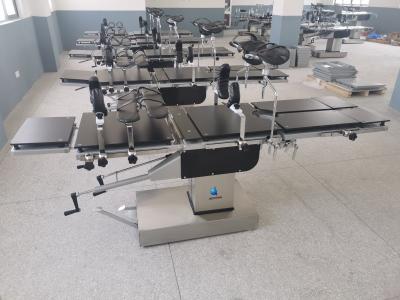 250 kg de charge Table de chirurgie manuelle, Table d' opération de chirurgie hospitalière Faible entretien