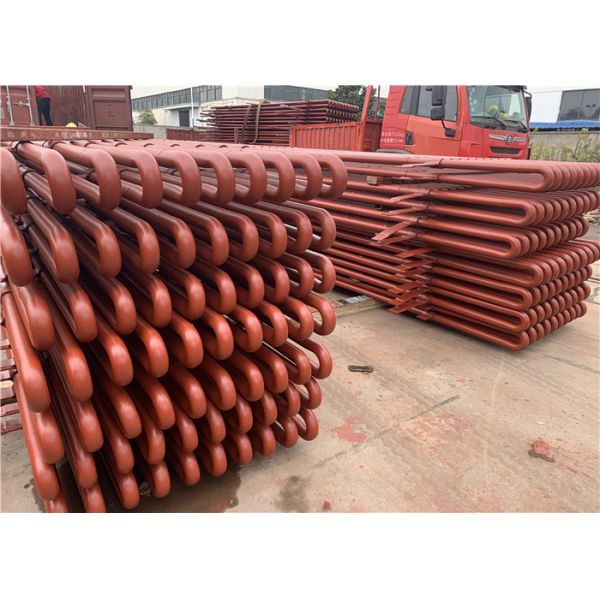 P235GH En10216 Boiler Fin Tube Economizer Natural Circulation