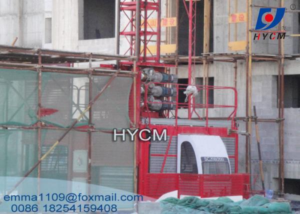 3000kg Rack And Pinion Elevator Building Industrial Lifter With Dual Cages