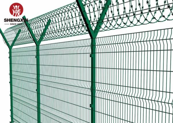 Parks 55x100mm Metal Wire Fence 3 Fold 3D Panel
