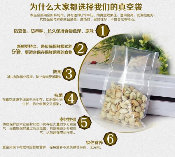 transparent zip lock plastic packaging bag , food bag manufacturers usa