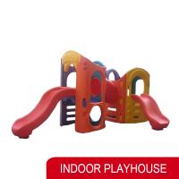 Crianças Mini Mushroom Indoor Plastic Playhouse com projeto humanístico da corrediça