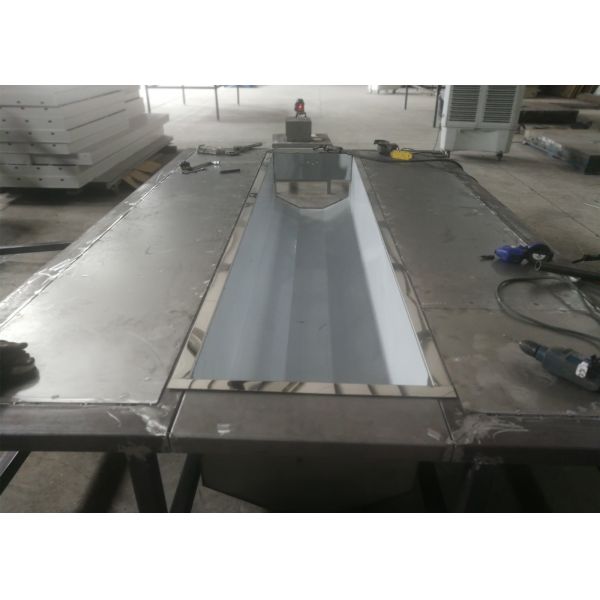 6m Length Electrostatic Powder Coating Room / Powder Paint Spray Booth