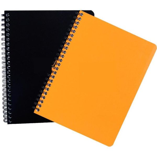 Customized logo Embossed Spiral Notebooks Dairy Notebooks Coil Agenda Meeting Notebooks