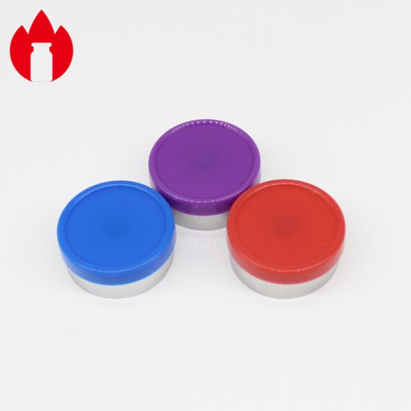 Pharmaceutical Injection Crimp Top Vial Caps Flip Off Type 20.3*7.3mm Size