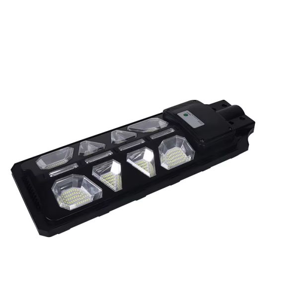 Outdoor Solar Street Lights with 100lm/w Luminous Efficiency and 50000 Working Hours