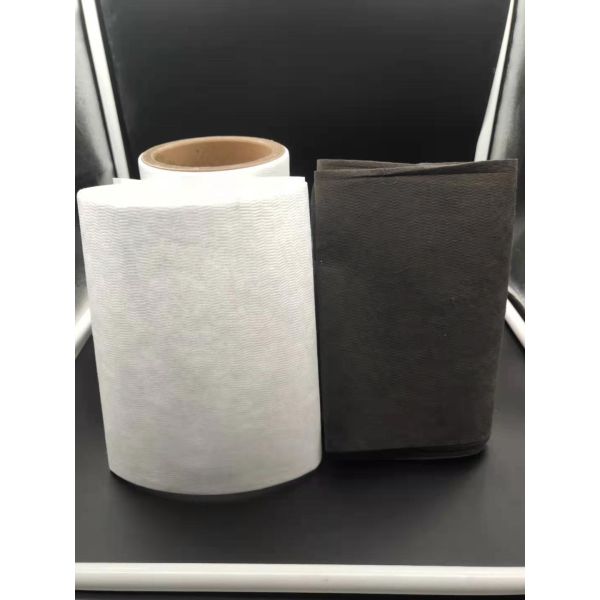 Rollo no tejido de la tela del material del filtro de la tela N95 de 25GSM Meltblown para las máscaras