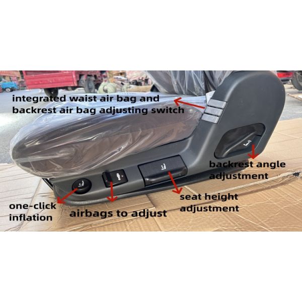 Picture C7H Shanteca Aviation Airbag Seat for Heavy Truck Universal Super Soft Comfort