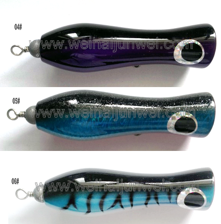Best sale 55g 12cm wooden bait hard bait trolling fishing lure