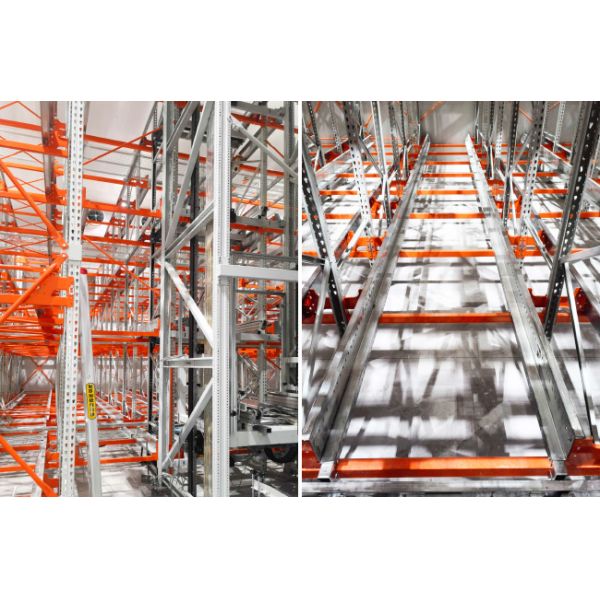Four-Way Shuttle Pallet ASRS Cold Storage Warehouse Automatic Storage and Retrieval System Pallet Runner Racking