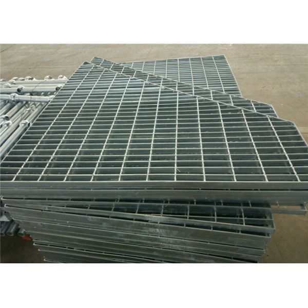 Q235 Hot Dipped Galvanized Steel Grating Stair Treads Trench Cover / Drain