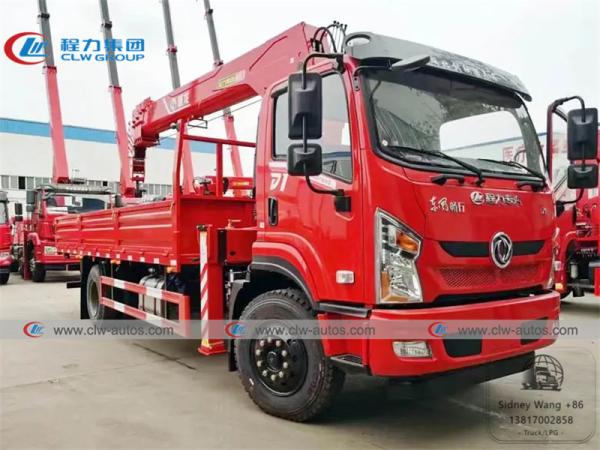 Dongfeng 5 toneladas 8 toneladas de crescimento telescópico hidráulico XCMG Crane Truck