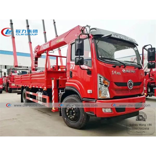 Dongfeng 5 Tons 8 Tons Hydraulic Telescopic Boom XCMG Crane Truck