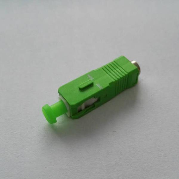 15dB SC UPC Fixed Fiber Optic Adapters Singlemode Simplex OS2 Metal Type