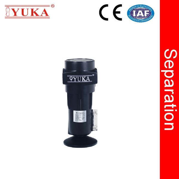 Industrial Aluminum Compressed Air Filter with Stainless Steel Cylinder and Unique Lock Design 1.0mpa Pressure Loss