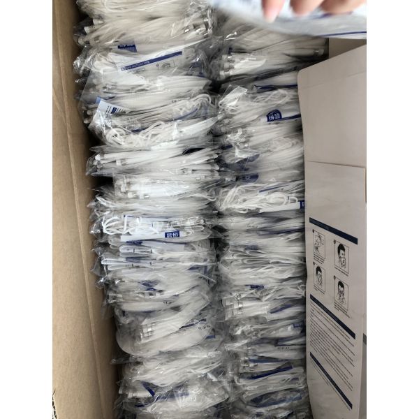 Medical KN95 Face Mask , Valved Dust Mask Anti Dust High Bacteria Filtration