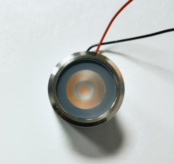 316 Stainless Steel Mini LED Underground Lamp 72-95lm/W IP68 2500-6500k