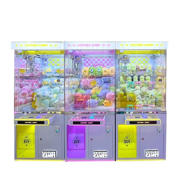 Plush Doll Machine Arcade Game Toy Crane Claw Toys World Game Vending Machine Imagem