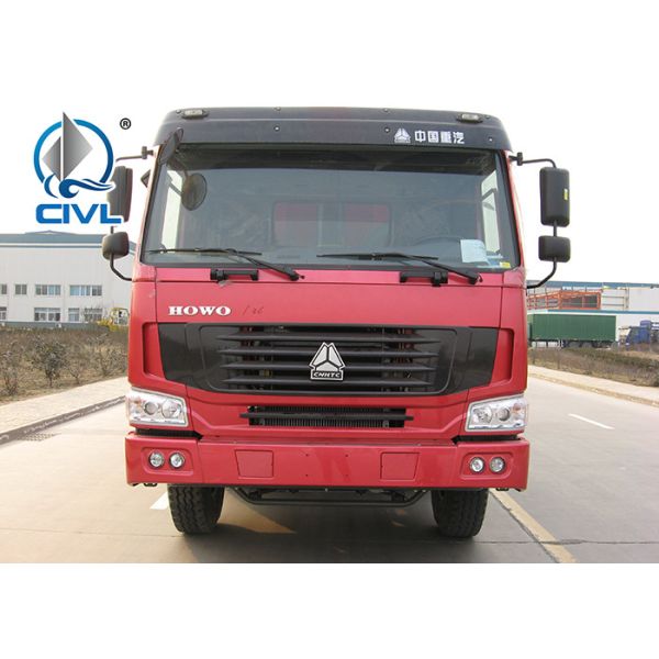 Man Diesel Howo ZZ3317N3067W 8x4 40Ton Dumper Tipper Dump Truck 12 Wheels Dump truck Red color
