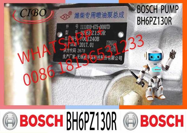 Pompes d'injection de carburant pour BH6PZ130R 612601080376 Longbeng pompe à carburant moteur diesel pompe d'injection de carburant