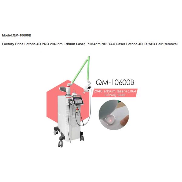 Factory Price Fotona 4D PRO 2940nm Erbium Laser +1064nm ND: YAG Laser Fotona 4D Er YAG Hair Removal