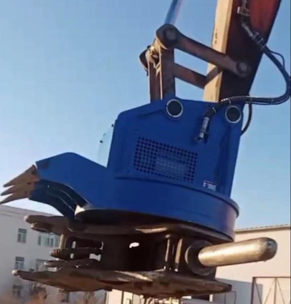15kw Hydraulic Scrap Magnet OEM Excavator Electromagnet For Scrap Handling