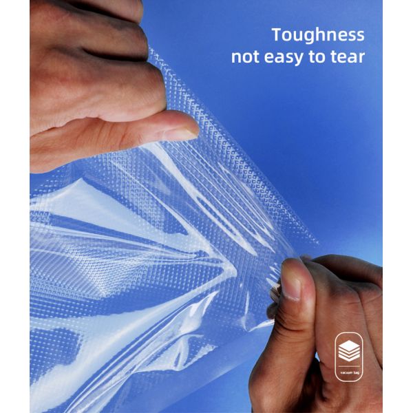 Крен 11 x 16ft 6 пакетов выбил сумки уплотнителя вакуума для хранения еды