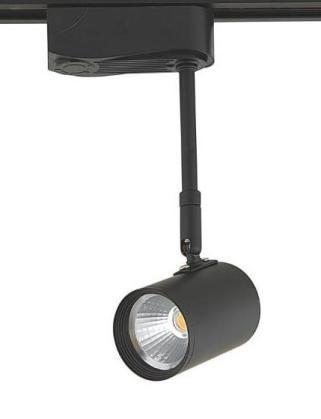 8W COB track light commercial spotlight hose showcase light black white silver hose led track light