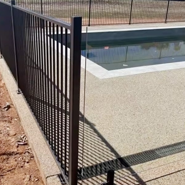 Easy to Install Aluminium Pool Fencing 5 Foot with Added Strength from Aluminum Rails