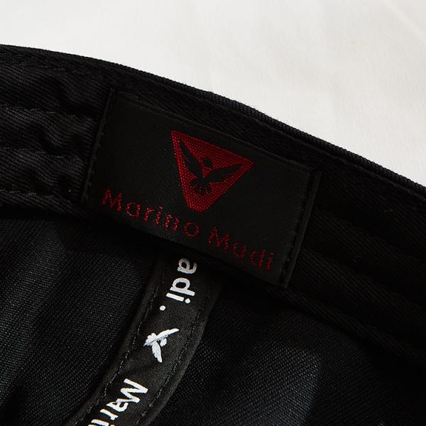 Blank Pattern Cotton Twill Embroidered Baseball Caps Black Color