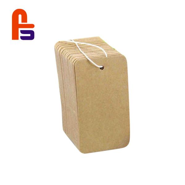Compact Size Custom Garment Product Hang  Environmental Friendly Cardboard Gift Tags
