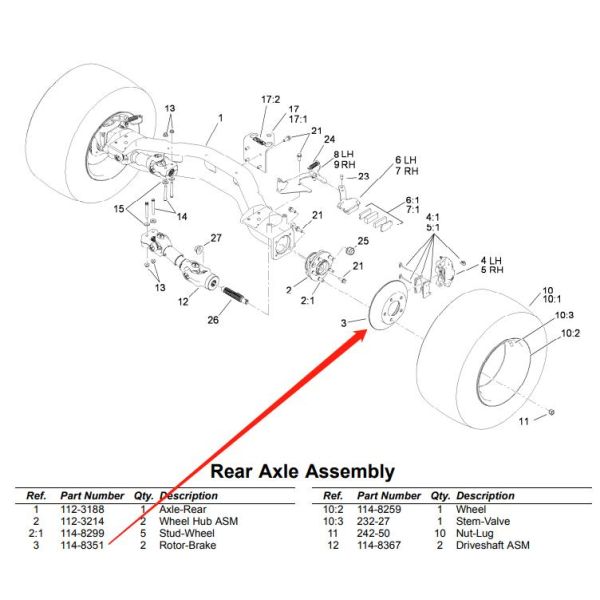 Lawn Mower Parts Rotor Brake G114-8351 Fits For Toro Machine