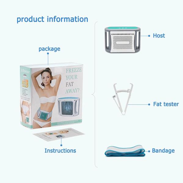 Remoção de congelação gorda das celulites da correia de Mini Home Use Beauty Device Cryo
