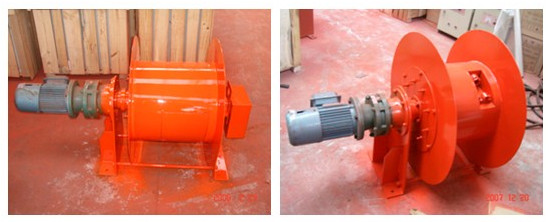 Rubber Motorized Cable Reel Collector Slip Spring Carbon Brush Bracket