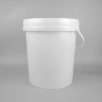 Vaso de pintura de plástico resistente al calor con mango