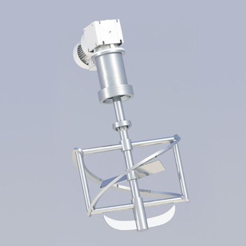 High Efficiency Mechanical Agitator for Food/Pharma/Chemical Industries 316L Stainless Steel Corrosion Resistance FDA GMP Compliant High Shear Low Speed Models Available