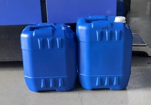 Double Station Jerry Can Extrusion Blow Molding Machine 20L 25L 30L Stackable HDPE EBM