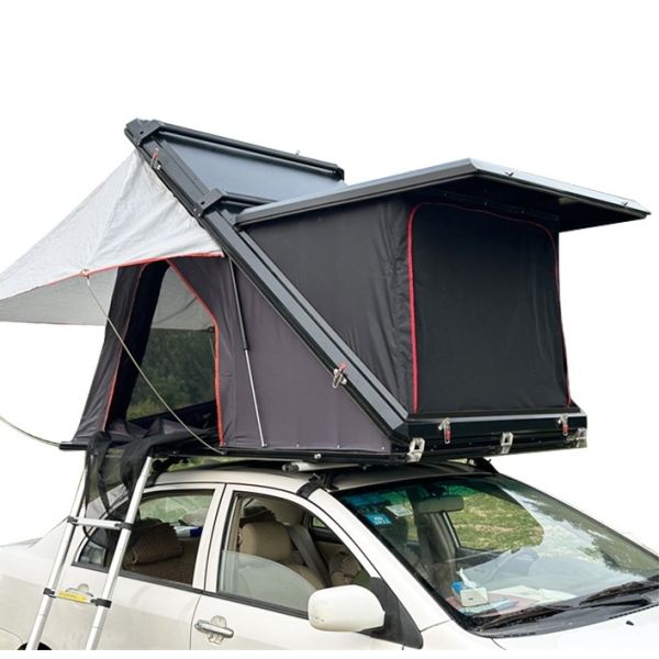 Wholesale Aluminum Alloy Hard Shell Rooftop Tent Waterproof Car Top Tent for Outdoor Camping for 4x4 Offroad Vehicles