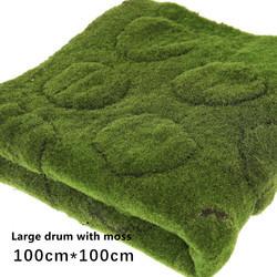 Simulation Moss Flocked Turf Plant Wall Greenery Artificial Decoration Fake Moss