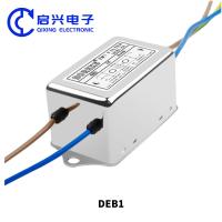 Série DEB1 Filtre EMI monophasique 220VAC Filtre de ligne électrique 3A-20A