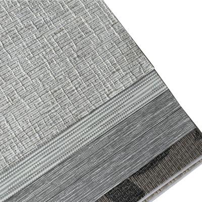 Jacquard 100% Polyester Motorized Roman Blinds System For Window Treatment