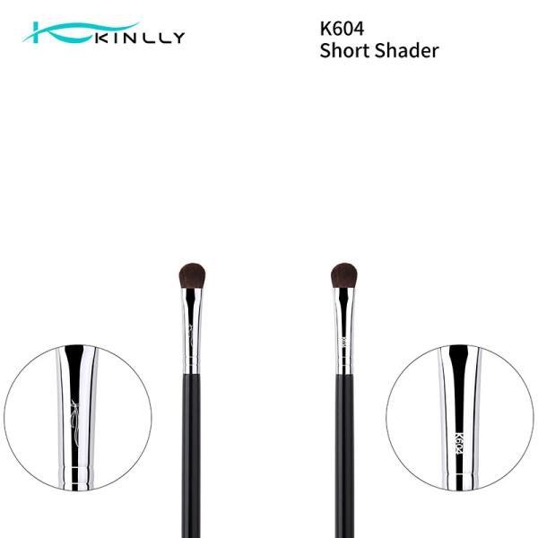 1pcs Animal Hair Poly Bag Small Eyeshadow Brush
