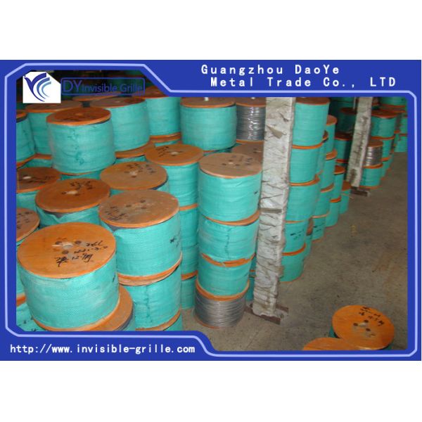 Кабель нержавеющей стали 304, провод кабеля диаметра 3.0mm нержавеющий для невид