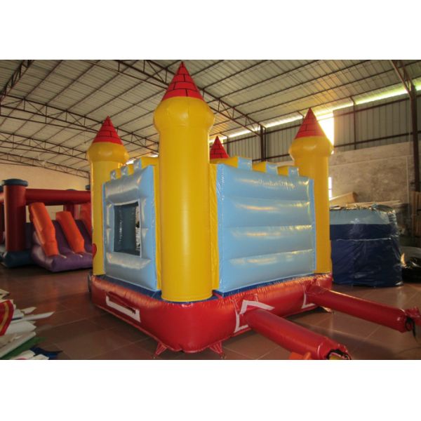 дом замка Smurf брезента PVC 0.55mm раздувной скача/небольшой дом прыжка младенца