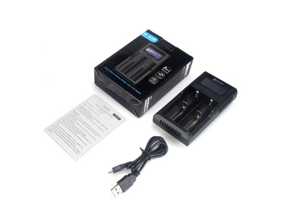 Multifunctional LCD Screen 17670 18350 USB Battery Charger