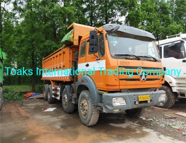                  Used Beiben 12-Wheel Dump Truck Benz Tipper Truck on Sale             