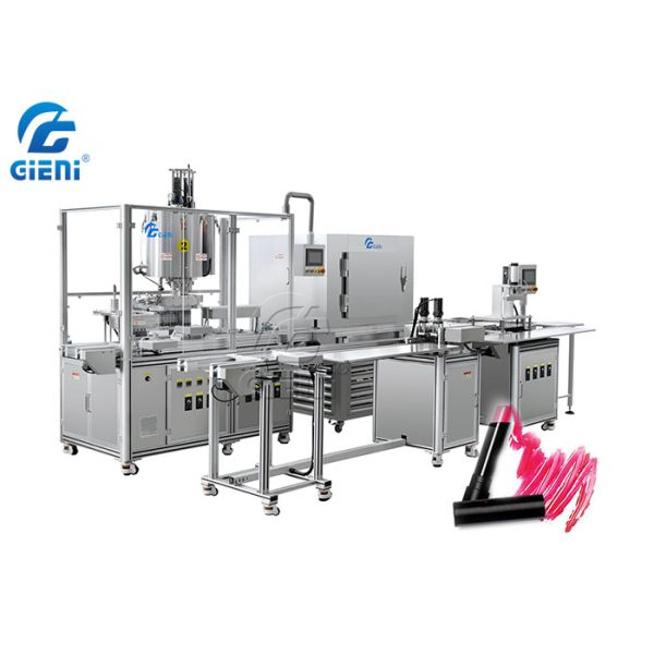 60pcs/min Cosmetic Filling Machine 35 Molds Lipstick Making Machine