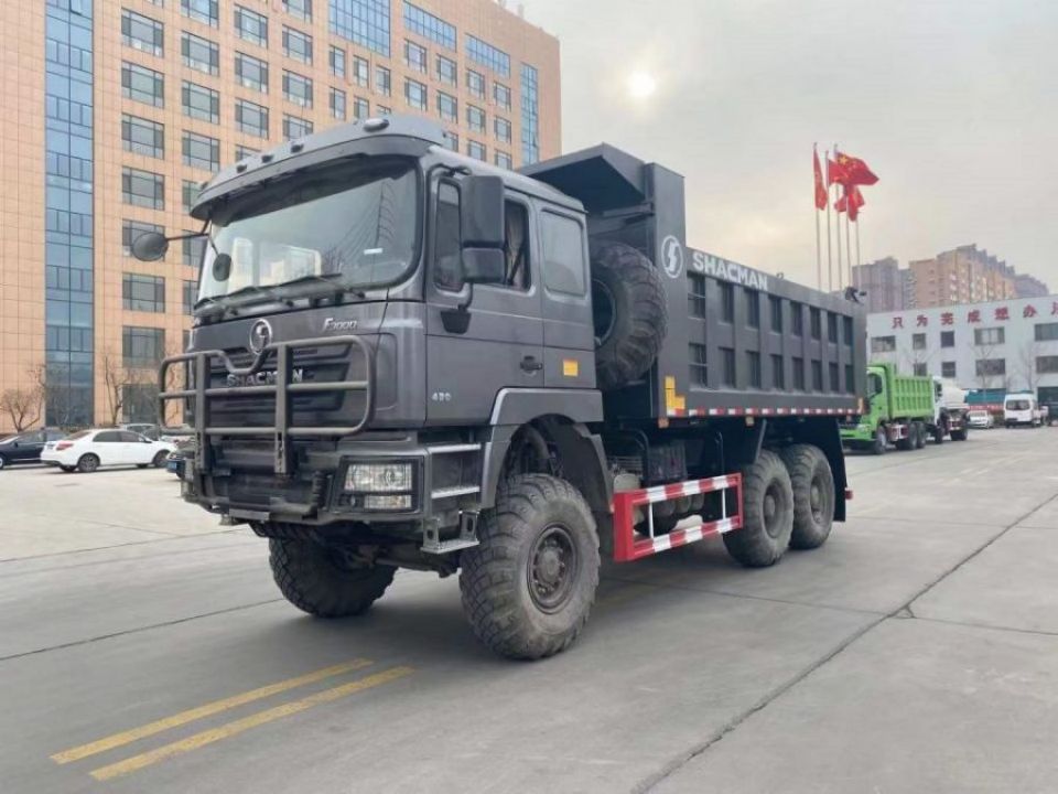 Синий Новый тяжелой грузоподъемник SHACMAN F3000 6x4 420 Euro II 10 колес наклонитель