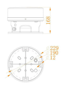 IP68 Waterproof LED Aviation Obstruction Light with High Transmittance and Thermal Stability for Aircraft Warning